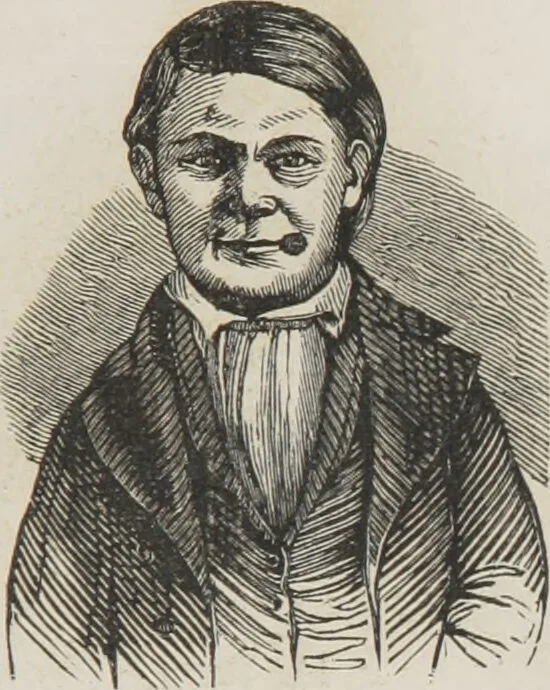 An illustration from Rationale of crime, and its appropriate treatment : being a treatise on criminal jurisprudence considered in relation to cerebral organization / by M.B. Sampson ; with notes and illustrations by E.W. Farnham., 1846, leaf 199