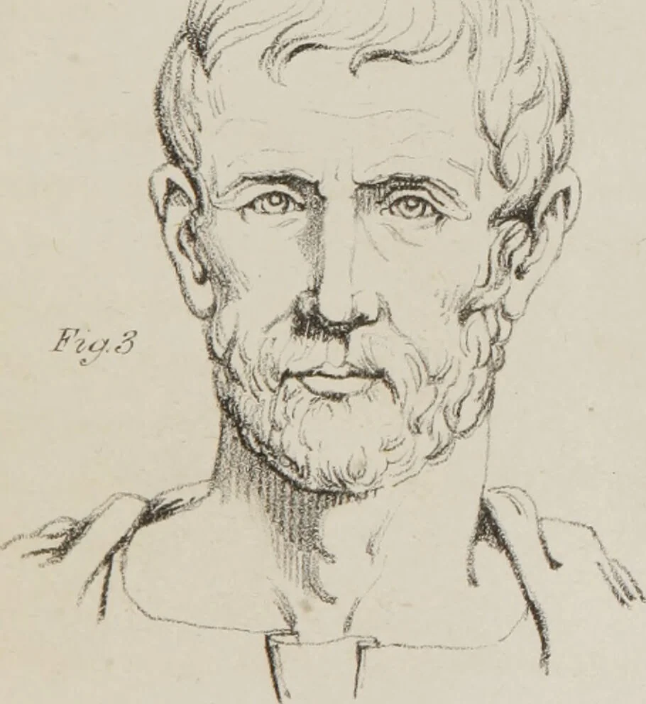 An illustration from Phrenology, in connexion with the study of physiognomy : illustration of characters / by J.G. Spurzheim., 1833, leaf 193