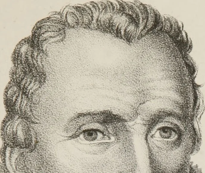 An illustration from Phrenology, in connexion with the study of physiognomy : illustration of characters / by J.G. Spurzheim., 1833, leaf 223
