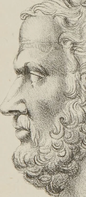 An illustration from Phrenology, in connexion with the study of physiognomy : illustration of characters / by J.G. Spurzheim., 1833, leaf 255