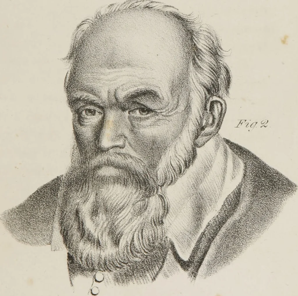 An illustration from Phrenology, in connexion with the study of physiognomy : illustration of characters / by J.G. Spurzheim., 1833, leaf 285