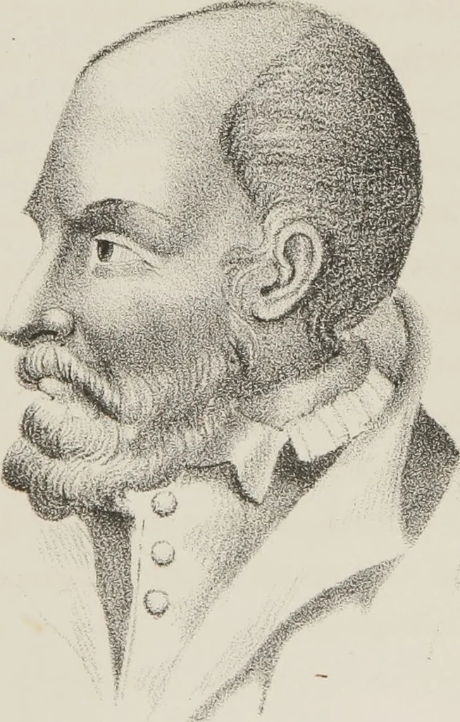 An illustration from Phrenology, in connexion with the study of physiognomy : illustration of characters / by J.G. Spurzheim., 1833, leaf 339