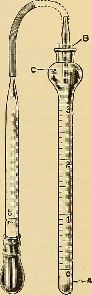 An illustration from Diagnostic methods, chemical, bacteriological and microscopical : a text-book for students and practitioners / by Ralph W. Webster ; with 37 colored plates and 164 other illustrations., 1909, leaf 447