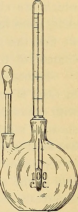 An illustration from Diagnostic methods, chemical, bacteriological and microscopical : a text-book for students and practitioners / by Ralph W. Webster ; with 37 colored plates and 164 other illustrations., 1909, leaf 451
