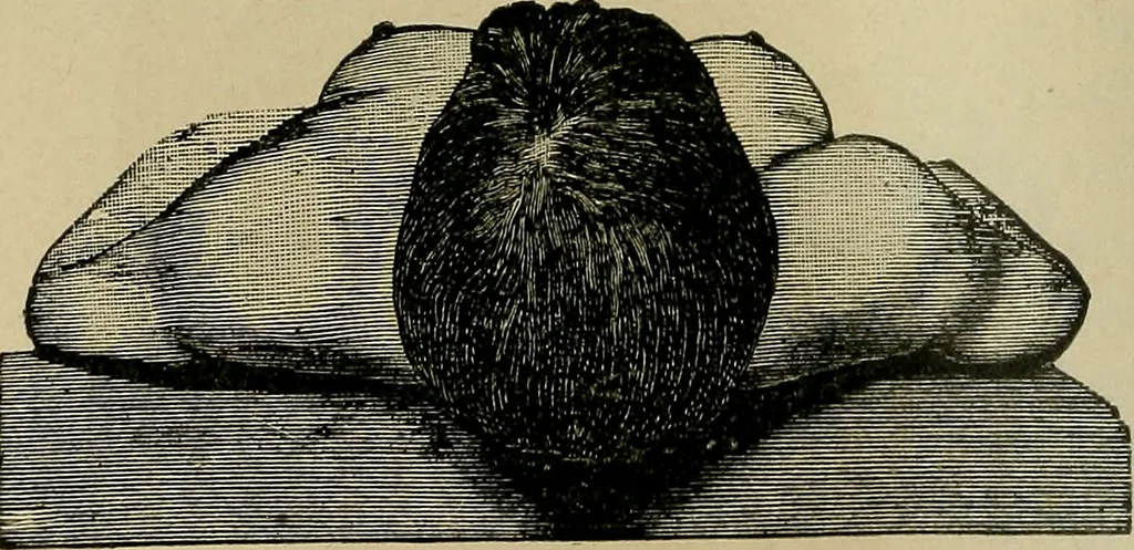 An illustration from Atlas and epitome of traumatic fractures and dislocations / by H. Helferich ; auth. tr. from the German, ed. by Joseph C. Bloodgood., 1902, leaf 238