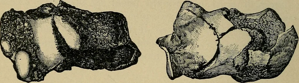 An illustration from Atlas and epitome of traumatic fractures and dislocations / by H. Helferich ; auth. tr. from the German, ed. by Joseph C. Bloodgood., 1902, leaf 492