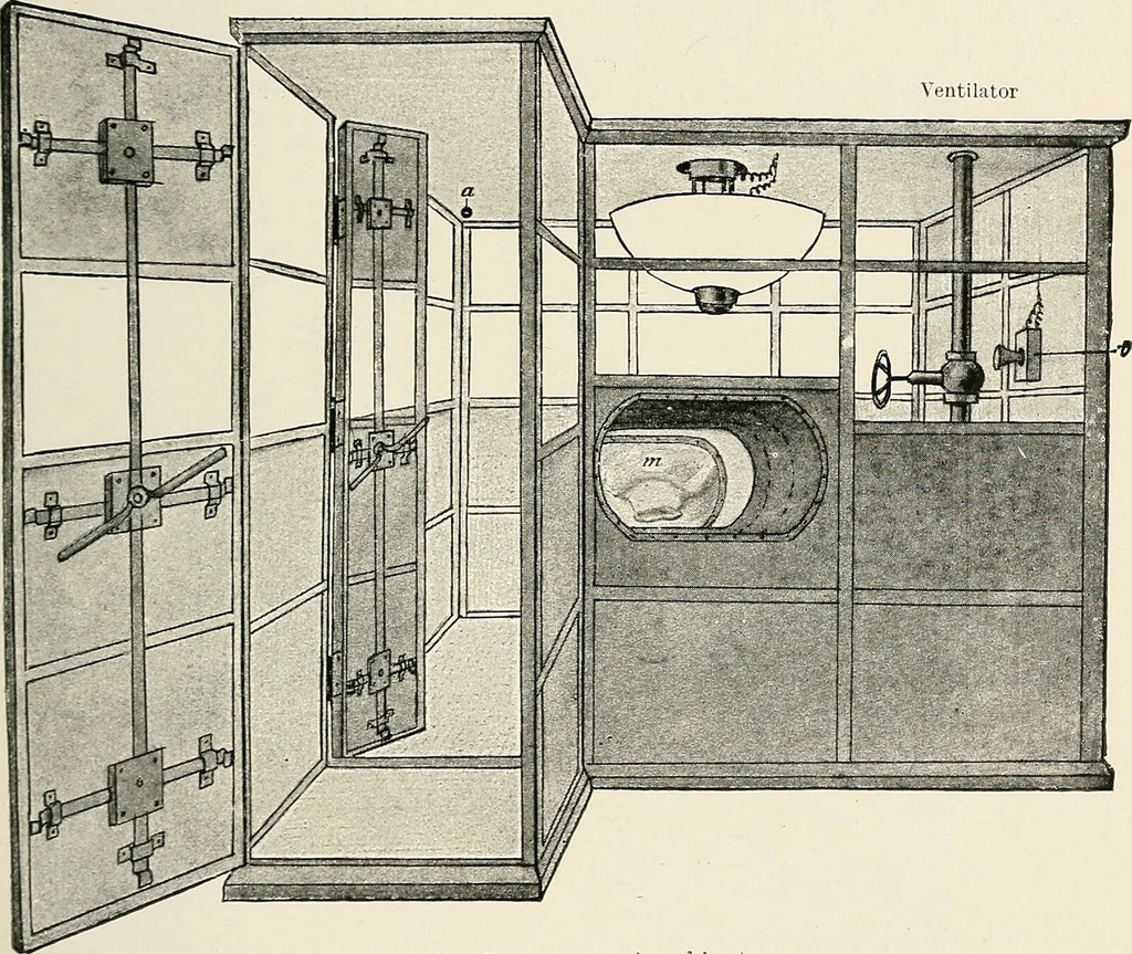 An illustration from Surgery of the lung / by C. Garrè and H. Quincke., 1913, leaf 47