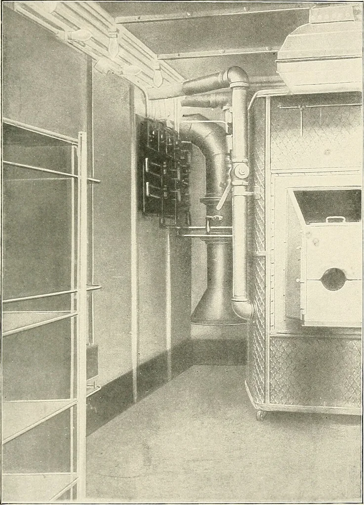 An illustration from Surgery of the lung / by C. Garrè and H. Quincke., 1913, leaf 49