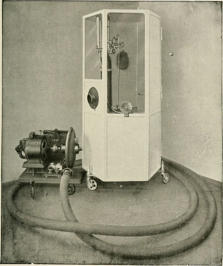 An illustration from Surgery of the lung / by C. Garrè and H. Quincke., 1913, leaf 53
