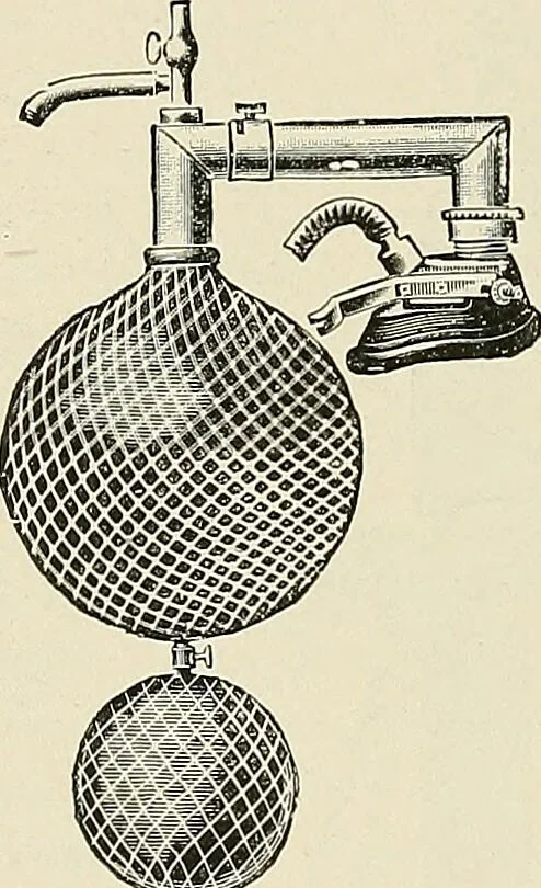 An illustration from Surgery of the lung / by C. Garrè and H. Quincke., 1913, leaf 56