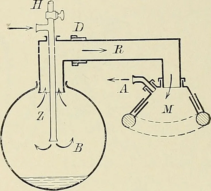 An illustration from Surgery of the lung / by C. Garrè and H. Quincke., 1913, leaf 56