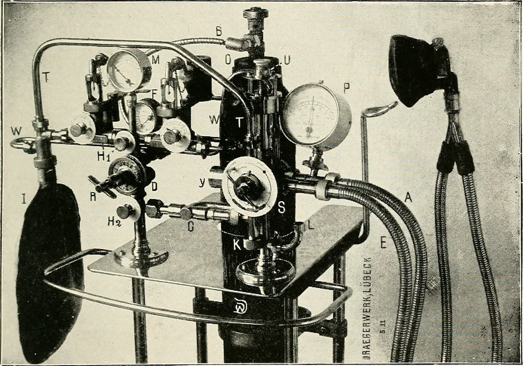 An illustration from Surgery of the lung / by C. Garrè and H. Quincke., 1913, leaf 59