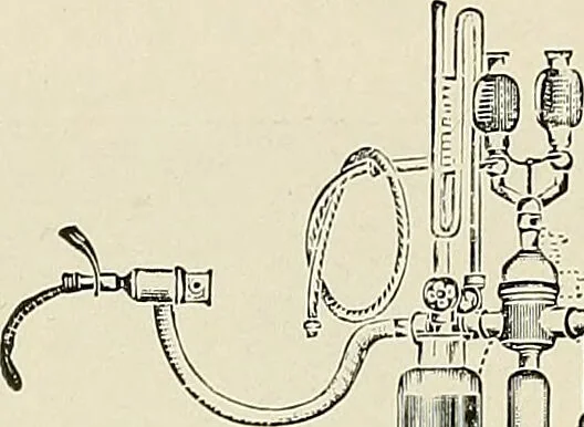 An illustration from Surgery of the lung / by C. Garrè and H. Quincke., 1913, leaf 60