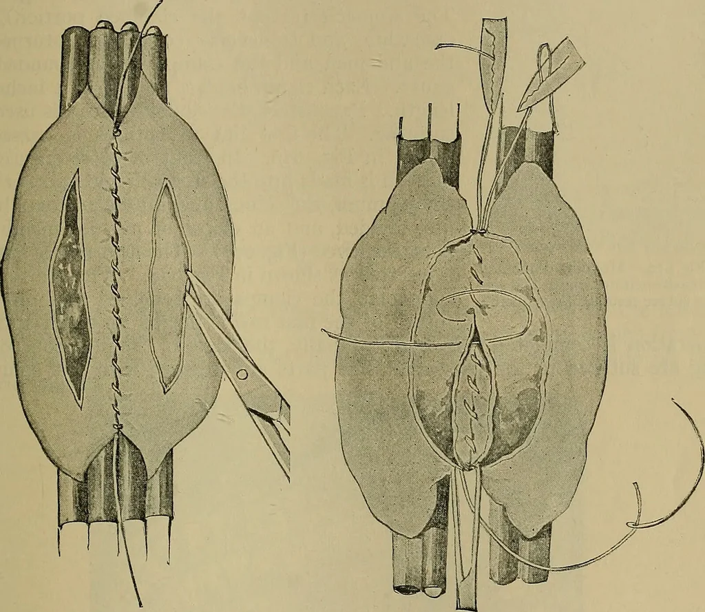 An illustration from Modern surgery, general and operative / by John Chalmers DaCosta., 1914, leaf 1129