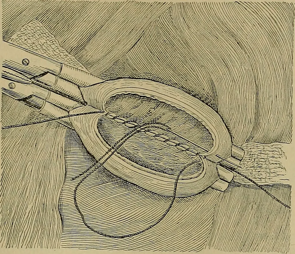 An illustration from Modern surgery, general and operative / by John Chalmers DaCosta., 1914, leaf 1131