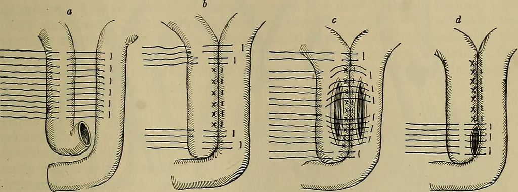 An illustration from Modern surgery, general and operative / by John Chalmers DaCosta., 1914, leaf 1145