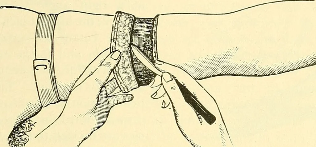 An illustration from Modern surgery, general and operative / by John Chalmers Da Costa., 1907, leaf 1233