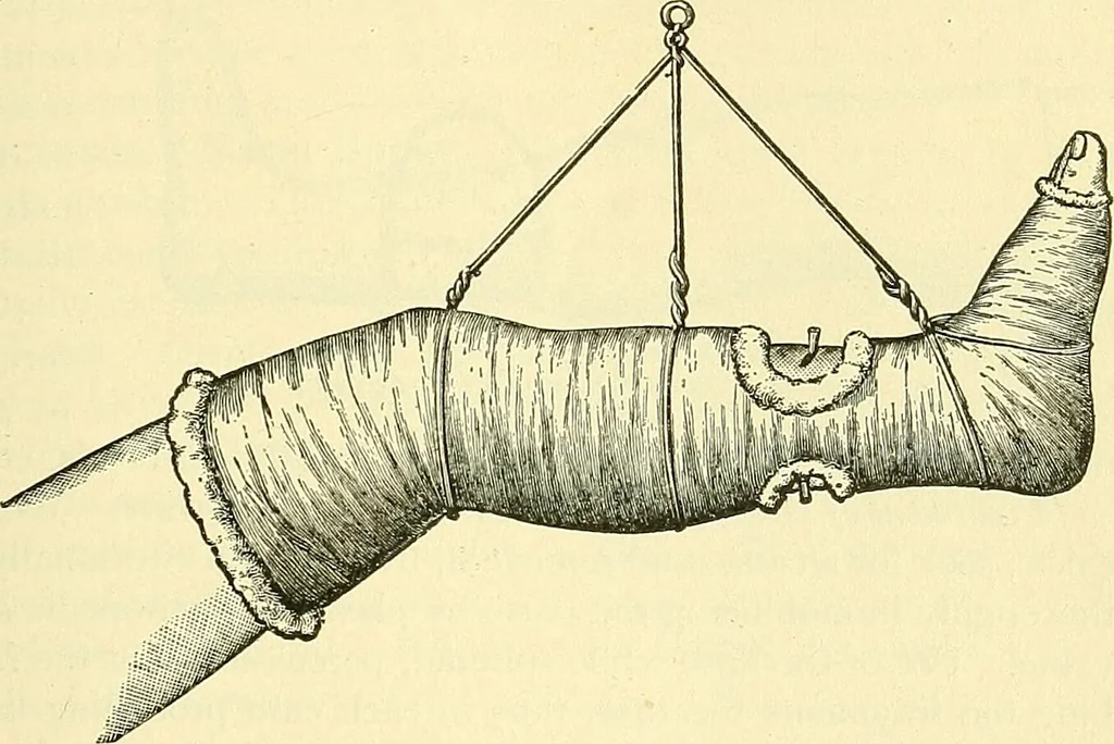 An illustration from Modern surgery, general and operative / by John Chalmers Da Costa., 1907, leaf 479