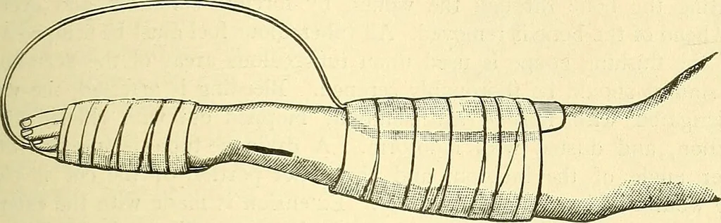 An illustration from Modern surgery, general and operative / by John Chalmers Da Costa., 1907, leaf 645