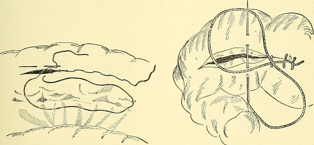 An illustration from Modern surgery, general and operative / by John Chalmers Da Costa., 1907, leaf 939