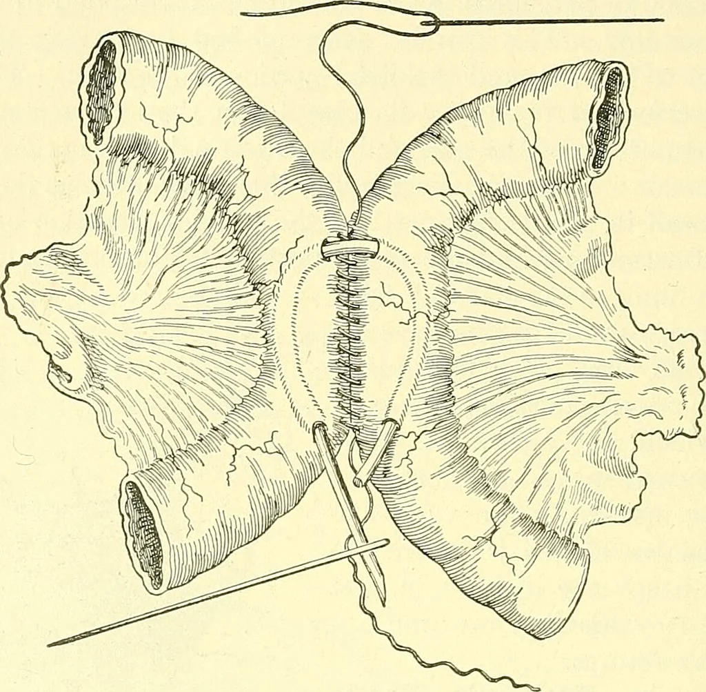 An illustration from Modern surgery, general and operative / by John Chalmers Da Costa., 1907, leaf 960