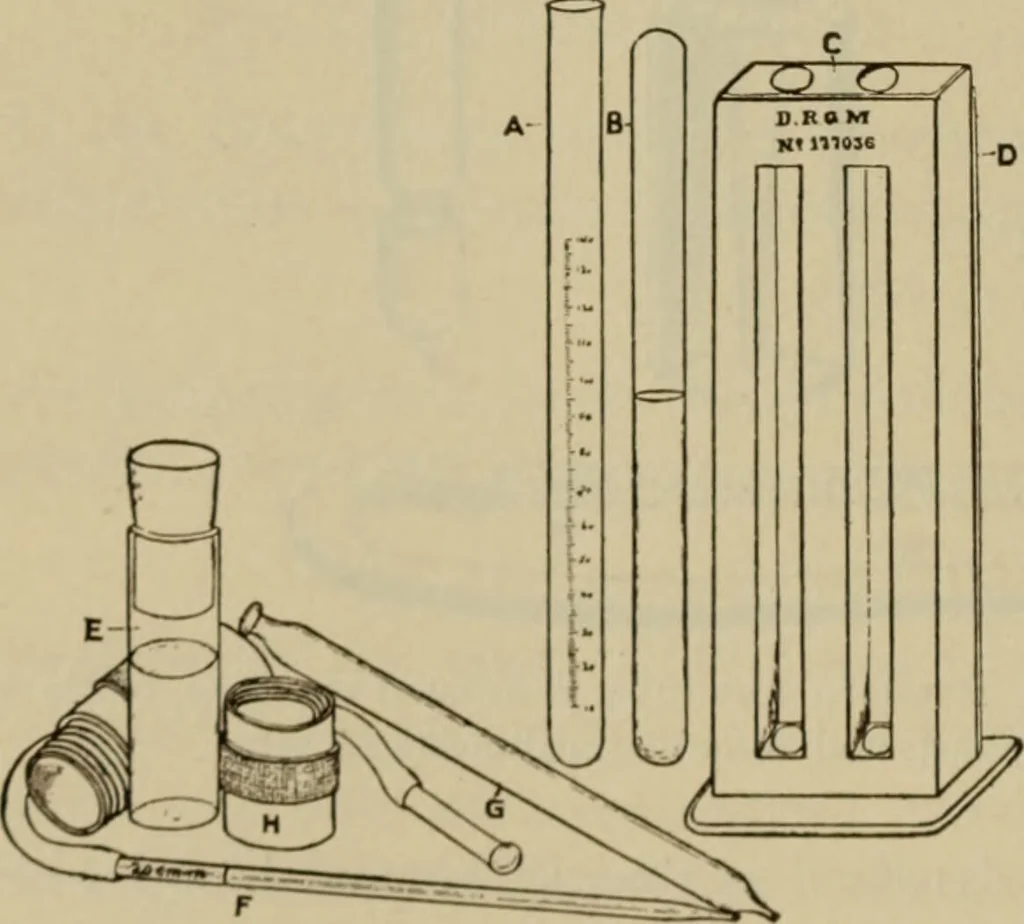 An illustration from The diagnostics of internal medicine : a clinical treatise upon the recognised principles of medical diagnosis, prepared for the use of students and practitioners of medicine / by Glentworth Reeve Butler ... ; with five coloured plates and two hundred and seventy-two illustrations and charts in the text., 1909, leaf 652