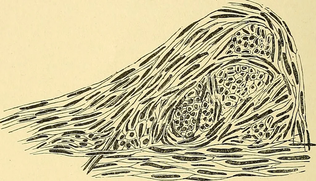 An illustration from A text-book of pathology for students of medicine / by J. George Adami and John McCrae ; illustrated with 304 engravings and 11 colored plates., 1912, leaf 254