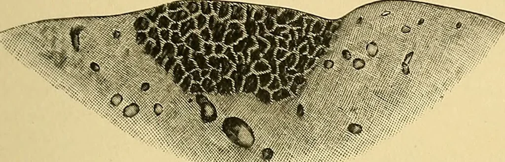An illustration from A text-book of pathology for students of medicine / by J. George Adami and John McCrae ; illustrated with 304 engravings and 11 colored plates., 1912, leaf 293