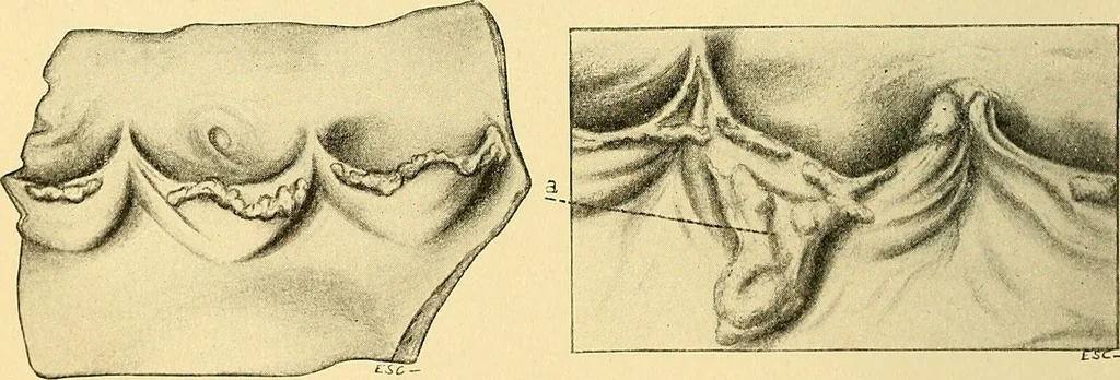 An illustration from A text-book of pathology for students of medicine / by J. George Adami and John McCrae ; illustrated with 304 engravings and 11 colored plates., 1912, leaf 416