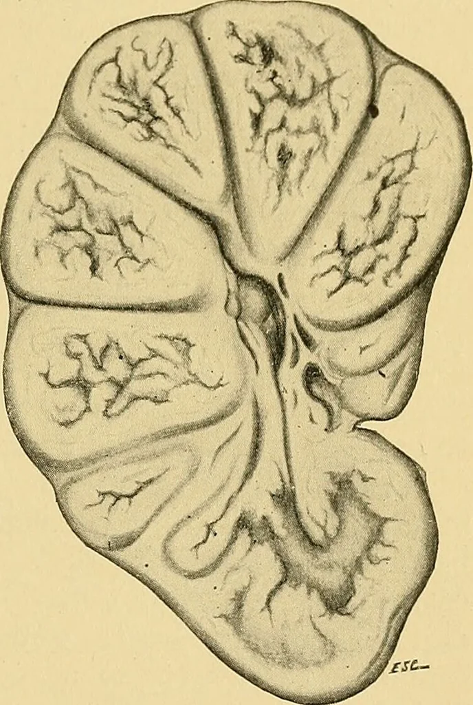 An illustration from A text-book of pathology for students of medicine / by J. George Adami and John McCrae ; illustrated with 304 engravings and 11 colored plates., 1912, leaf 643