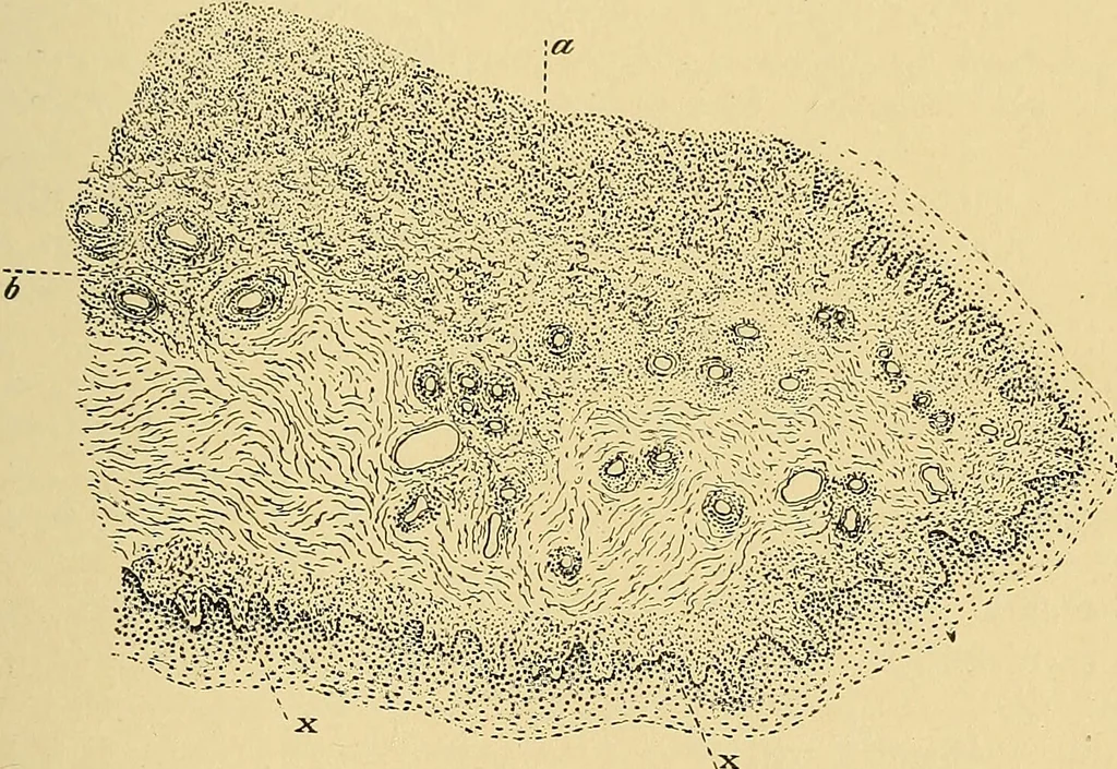 An illustration from A text-book of pathology for students of medicine / by J. George Adami and John McCrae ; illustrated with 304 engravings and 11 colored plates., 1912, leaf 655