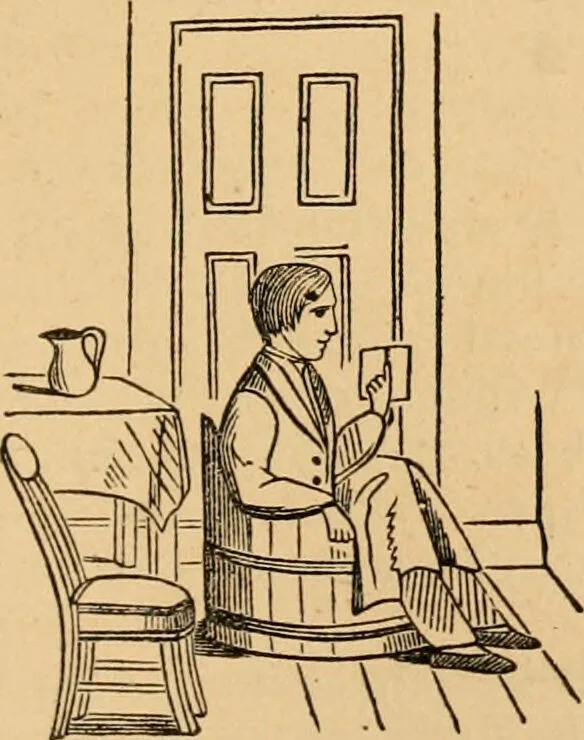An illustration from The household physician : for the use of families, planters, seamen, and travellers ; being a brief description, in plain language, of all the diseases of men, women, and children, with the newest and most approved methods of curing them / by Ira Warren., 1866, leaf 563