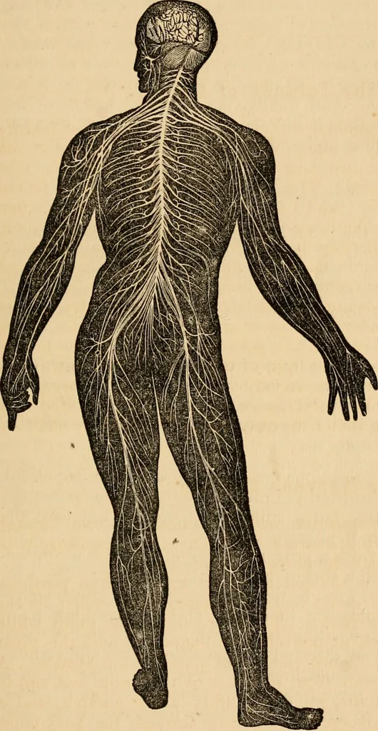 An illustration from The household physician : for the use of families, planters, seamen, and travellers ; being a brief description, in plain language, of all the diseases of men, women, and children, with the newest and most approved methods of curing them / by Ira Warren., 1866, leaf 63
