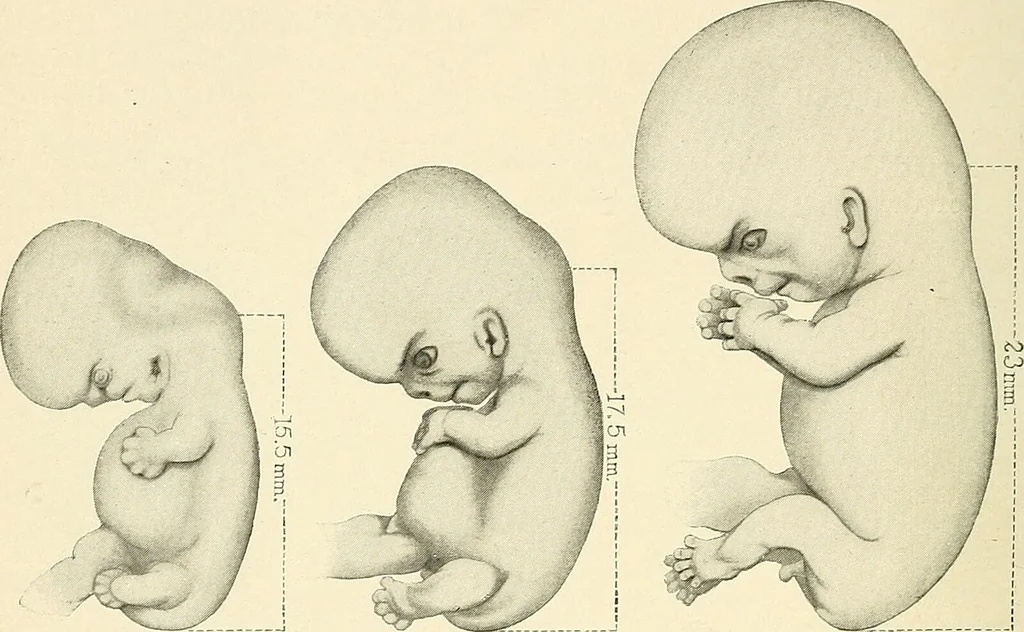 An illustration from Obstetrics : a text-book for the use of students and practitioners / by J. Whitridge Williams ... with eight coloured plates and six hundred and thirty illustrations in the text., 1903, leaf 170