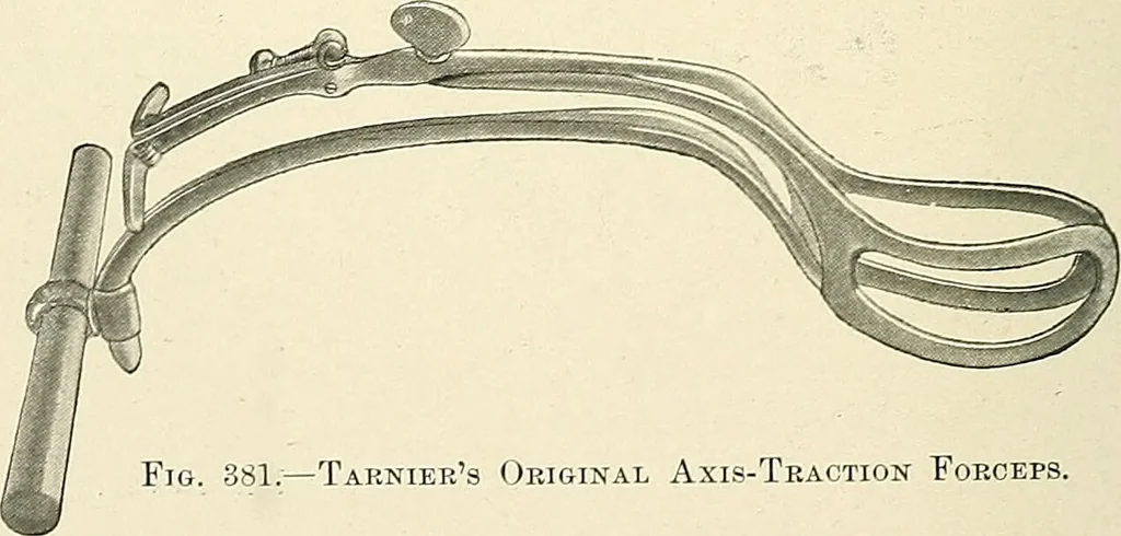 An illustration from Obstetrics : a text-book for the use of students and practitioners / by J. Whitridge Williams ... with eight coloured plates and six hundred and thirty illustrations in the text., 1903, leaf 428