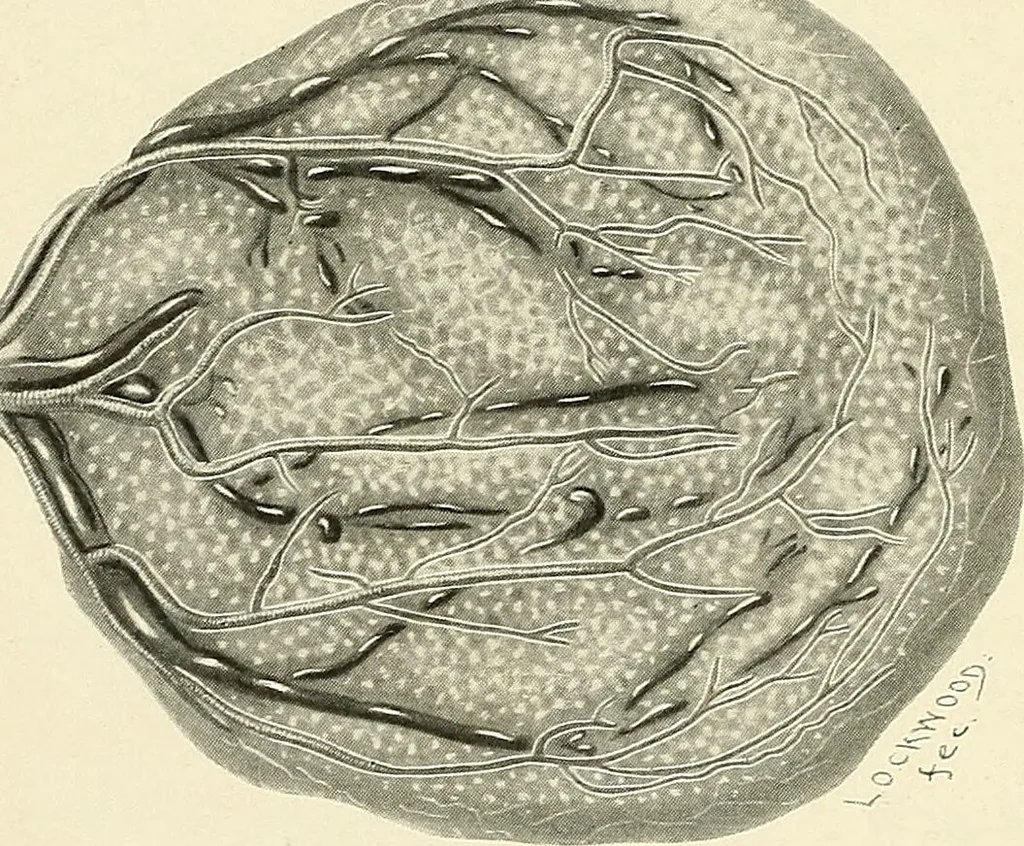 An illustration from Obstetrics : a text-book for the use of students and practitioners / by J. Whitridge Williams ... with eight coloured plates and six hundred and thirty illustrations in the text., 1903, leaf 562