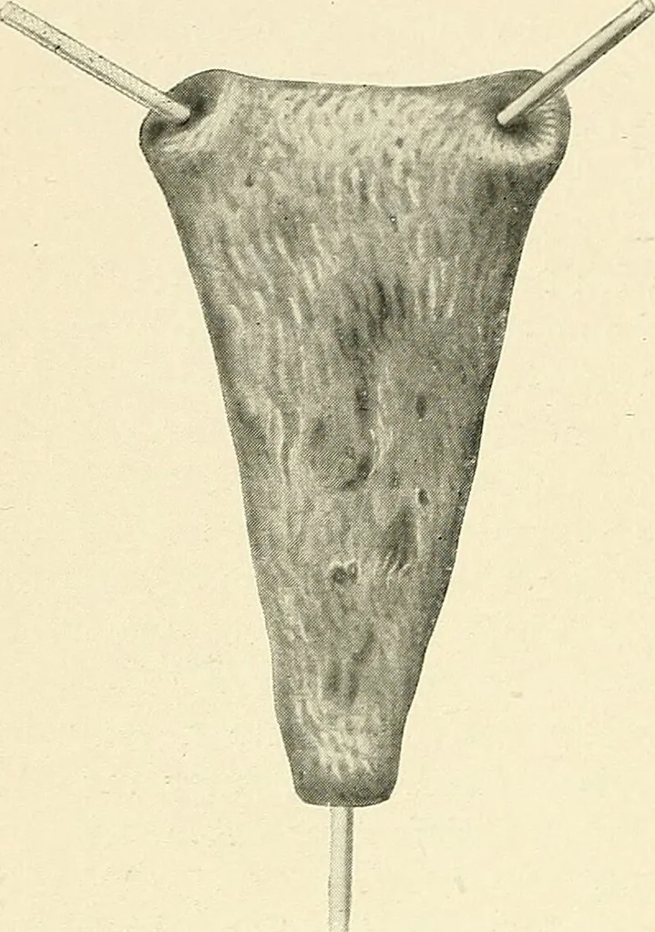 An illustration from Obstetrics : a text-book for the use of students and practitioners / by J. Whitridge Williams ... with eight coloured plates and six hundred and thirty illustrations in the text., 1903, leaf 600