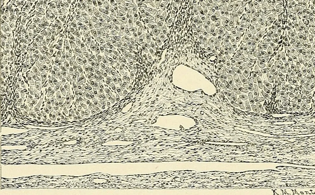 An illustration from Obstetrics : a text-book for the use of students and practitioners / by J. Whitridge Williams ... with eight coloured plates and six hundred and thirty illustrations in the text., 1903, leaf 98