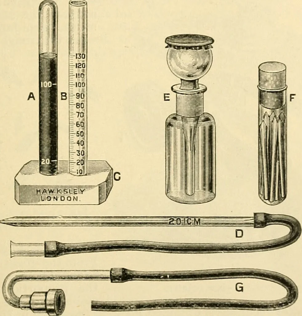 An illustration from A manual of physiology : with practical exercises / by G. N. Stewart ; with coloured plate and 467 other illustrations., 1914, leaf 101