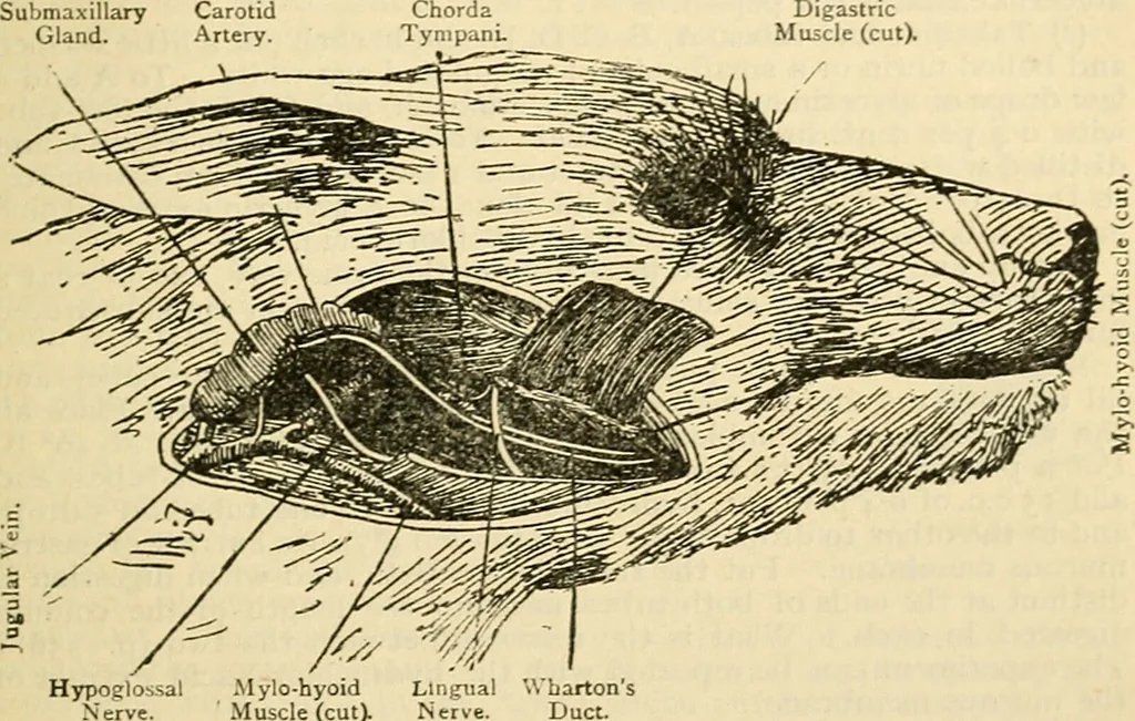 An illustration from A manual of physiology : with practical exercises / by G. N. Stewart ; with coloured plate and 467 other illustrations., 1914, leaf 475