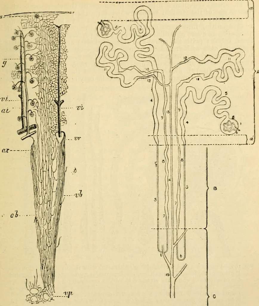 An illustration from A manual of physiology : with practical exercises / by G. N. Stewart ; with coloured plate and 467 other illustrations., 1914, leaf 509