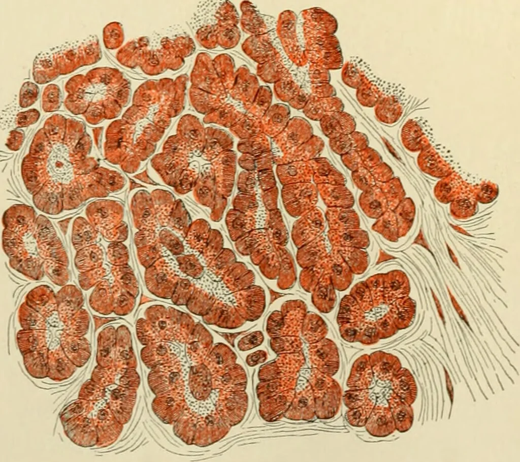 An illustration from Human physiology : prepared with special reference to students of medicine / by Joseph Howard Raymond., 1901, leaf 228