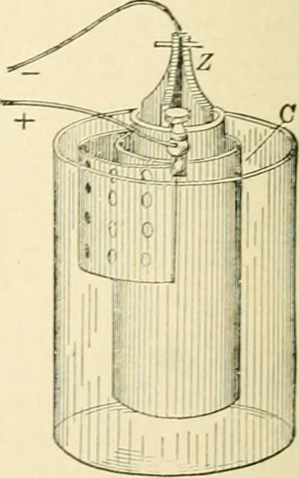 An illustration from Human physiology : prepared with special reference to students of medicine / by Joseph Howard Raymond., 1901, leaf 444