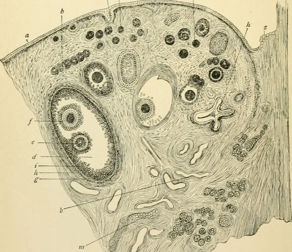 An illustration from Human physiology : prepared with special reference to students of medicine / by Joseph Howard Raymond., 1901, leaf 628