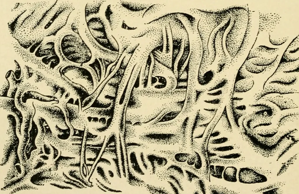An illustration from The principles and practice of modern surgery / by Roswell Park ... with 722 engravings and 60 full-page plates in colors and monochrome., 1907, leaf 1098
