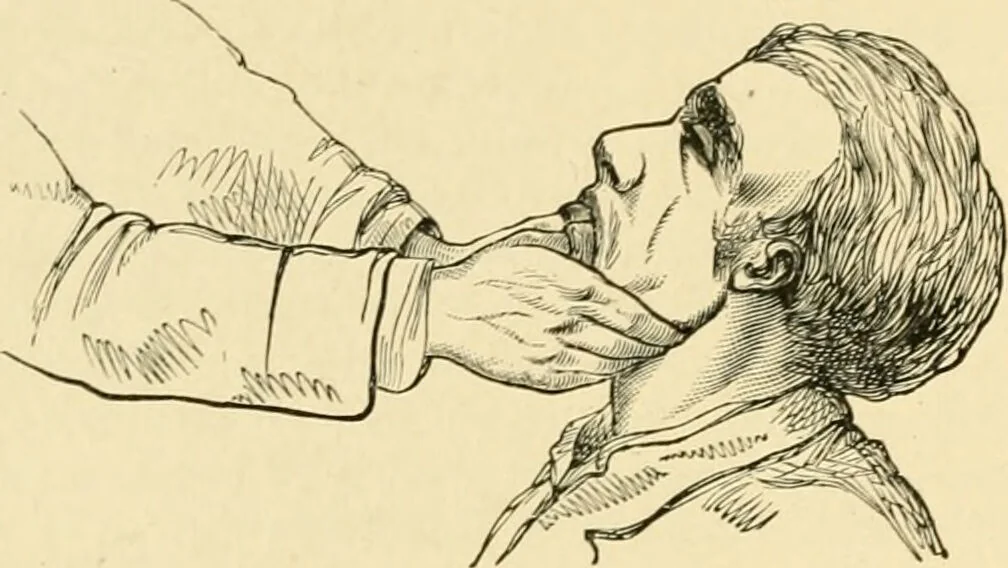 An illustration from The principles and practice of modern surgery / by Roswell Park ... with 722 engravings and 60 full-page plates in colors and monochrome., 1907, leaf 612