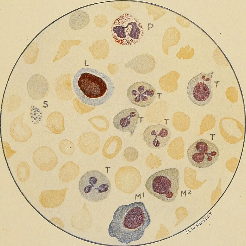 An illustration from Surgical diagnosis / by Edward Martin ... illustrated with 445 engravings and 18 plates in colors and monochrome., 1909, leaf 21