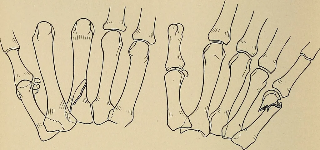 An illustration from Surgical diagnosis / by Edward Martin ... illustrated with 445 engravings and 18 plates in colors and monochrome., 1909, leaf 384