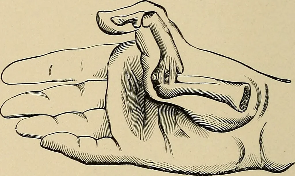 An illustration from Surgical diagnosis / by Edward Martin ... illustrated with 445 engravings and 18 plates in colors and monochrome., 1909, leaf 392