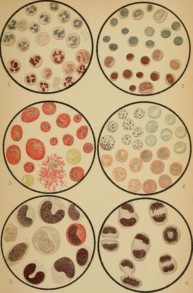 An illustration from Atlas of methods of clinical investigation : with an epitome of clinical diagnosis and of special pathology and treatment of internal diseases / By Dr. Christfried Jakob ... Authorized translation from the German. Ed. by Augustus A. Eshner ... With 182 colored illustrations upon 68 plates, and 64 illustrations in the text., 1898, leaf 27
